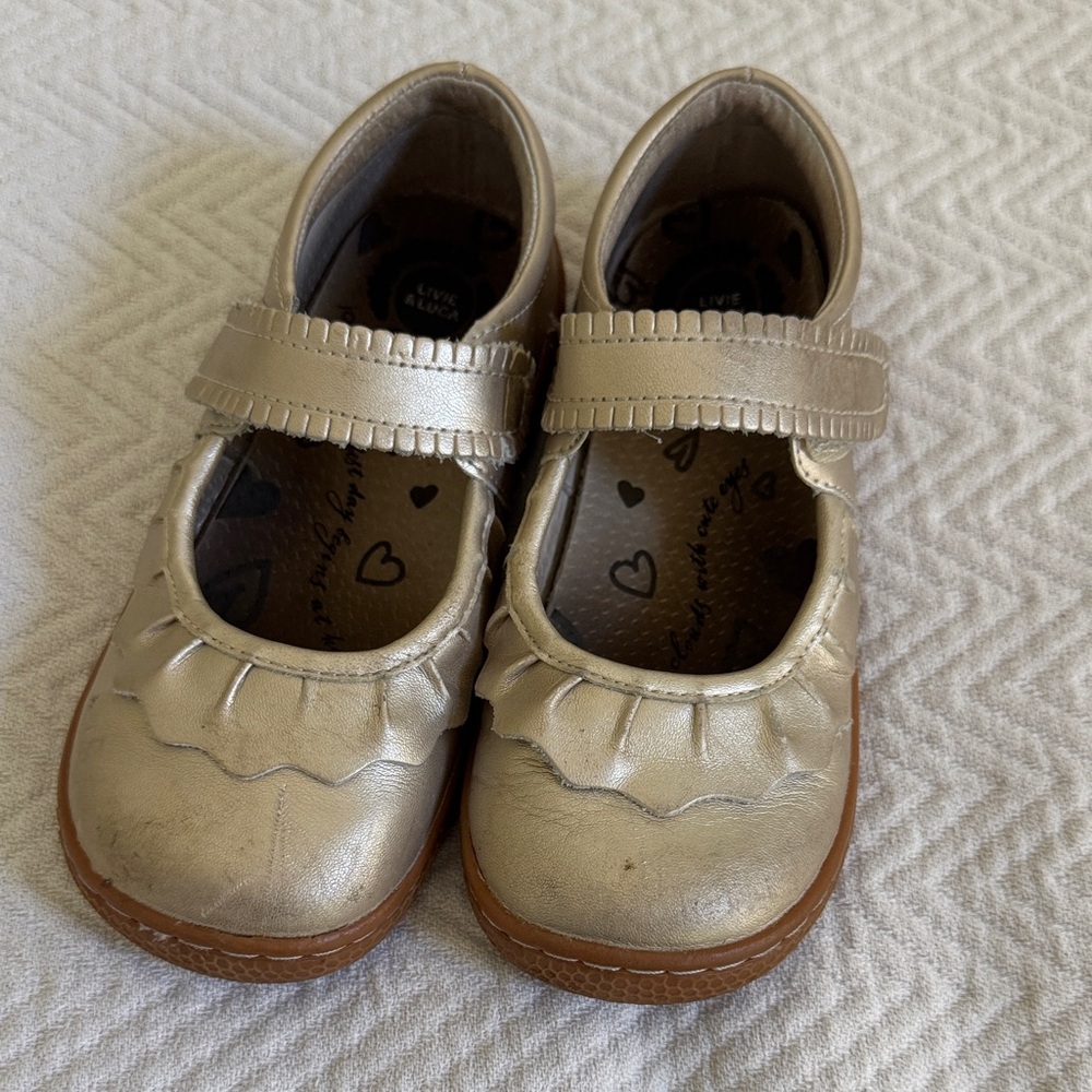 Livie & Luca Gold Play Shoes